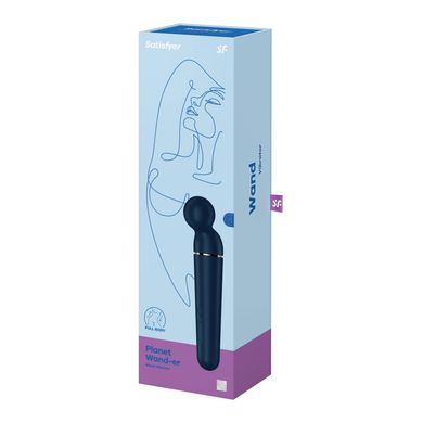 Вибромассажер Satisfyer Planet Wand-er Blue/Rosegold SO8783 фото