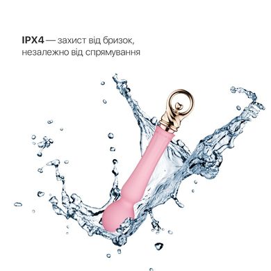 Вибромассажер с подогревом Zalo Sweet Magic - Confidence Wand Fairy Pink SO6676 фото