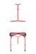 Комплект білизни Passion SATARA SET L/XL red, топ, пояс для панчіх, стрінги SO8484 фото 4