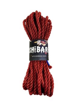 Фото 【Джутова мотузка для шібарі Feral Feelings Shibari Rope, 8 м червона】 артикул 【SO4005】 для покупки в сексшопі FunLove