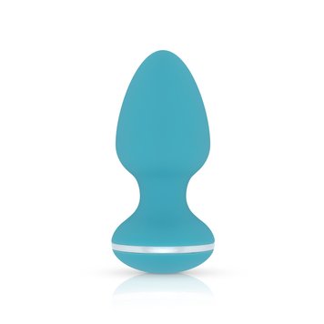 Анальна вібропробка Cala Azul - Blanca Vibrating anal plug