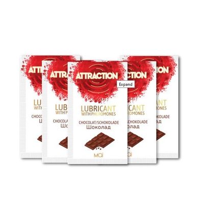 Пробник лубриканта з феромонами MAI ATTRACTION LUBS CHOCOLATE (10 мл) SO3960 фото