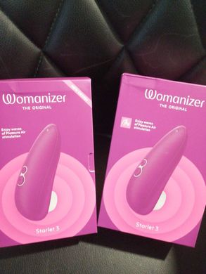 Вакуумний кліторальний стимулятор Womanizer Starlet 3 VIOLET (м'ята упаковка!!!) SO8741-R фото