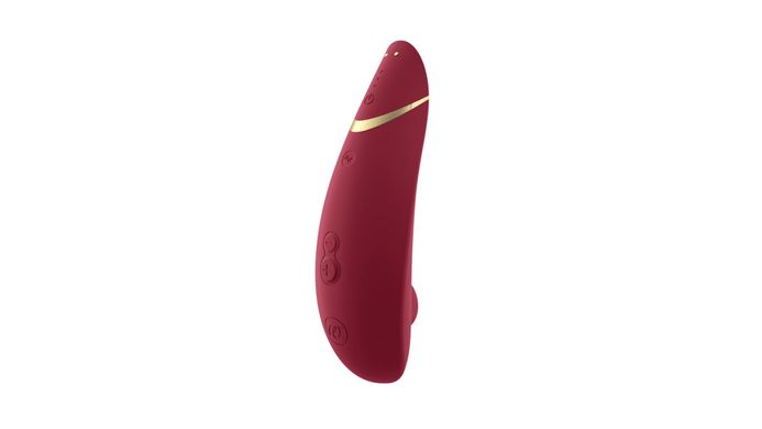 Вакуумный клиторальный стимулятор Womanizer Premium 2 - Bordeaux, функции Autopilot и Smart Silence