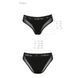 Трусики з прозорою вставкою Passion PS002 PANTIES L, black