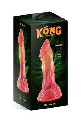 Фэнтезийный фаллоимитатор Kong Silicone The Beast (мятая упаковка!!!)