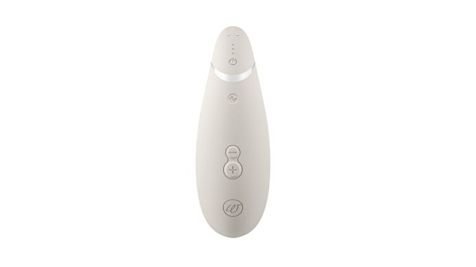 Вакуумний кліторальний стимулятор Womanizer Premium 2 - Grey, функції Autopilot та Smart Silence