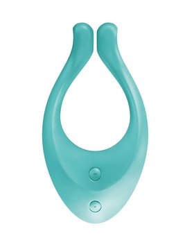 Вібратор для пар Satisfyer Endless Love Turquoise, 3 незалежних мотора, багатофункціональний