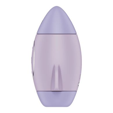 Вакуумный стимулятор с вибрацией Satisfyer Mission Control Violet, 2 независимых мотора