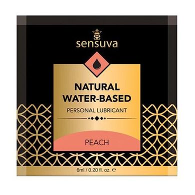 Пробник Sensuva — Natural Water-Based Peach (6 мл) SO7836 фото