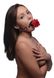 Кляп Master Series Eye-Catching Ball Gag With Rose (м'ята упаковка!!!)