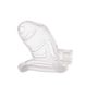 Клітка для пеніса LOCKINK SEVANDA Plastic Penis Chastity Cage - Transparent