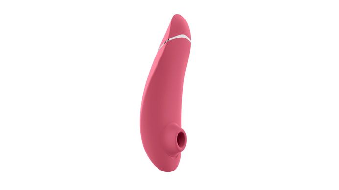 Вакуумный клиторальный стимулятор Womanizer Premium 2 - Raspberry, функции Autopilot и Smart Silence