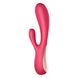 Смарт вибратор-кролик Satisfyer Mono Flex Red, 2 мотора, управление через интернет