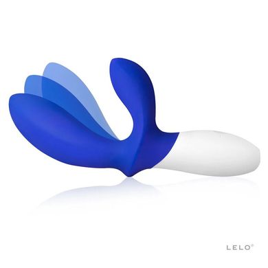 Масажер простати LELO Loki Wave Federal Blue, 2 мотори, манливий рух + стимуляція промежини