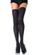Щільні непрозорі панчохи Leg Avenue Opaque Nylon Thigh Highs Black, one size SO7916 фото 1