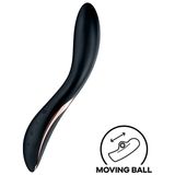 【Вібратор із перлинною стимуляцією точки G Satisfyer Rrrolling Explosion Black】 — Купити з доставкою по Україні | Сексшоп FunLove