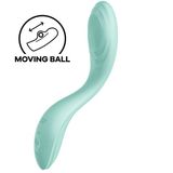 【Вібратор із перлинною стимуляцією точки G Satisfyer Rrrolling Pleasure Mint】 — Купити з доставкою по Україні | Сексшоп FunLove