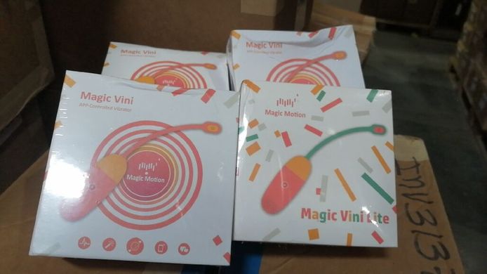 Смарт-виброяйцо Magic Motion Vini Orange, управление со смартфона (мятая упаковка!!!)