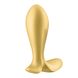 Анальная смарт-пробка с вибрацией Satisfyer Intensity Plug Gold SO8627 фото 2