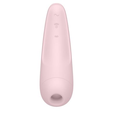 Вакуумный клиторальный стимулятор Satisfyer Curvy 2+ Pink (мятая упаковка!!!)