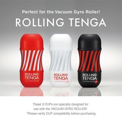 Фото 【Автоматичний мастурбатор Tenga VACUUM GYRO ROLLER SET, ротація та вакуум, сумісний з Tenga Cup】 артикул 【SO7041】 для покупки у FunLove