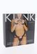 Комплект атласних ременів для бондажу Leg Avenue Satin elastic harness Set, One size, Black