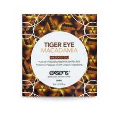 Пробник масажної олії EXSENS Tiger Eye Macadamia 3мл SO2385 фото