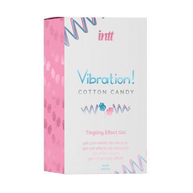 Фото 【Рідкий вібратор Intt Vibration Cotton Candy (15 мл), густий гель, дуже смачний, діє до 30 хвилин】 артикул 【SO9812】 для покупки у FunLove