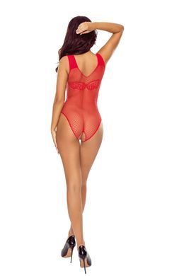 Фото 【Бодістокінг Passion BS109 One Size, red】 артикул 【SX2467】 для покупки у FunLove