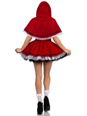Фото 【Костюм Червоної Шапочки Leg Avenue Flirty Miss Red Top and Skirt M】 артикул 【SX2782】 для покупки у FunLove