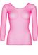 Сетчатый топ Leg Avenue Long Sleeves T-Shirts Neon Pink, One Size