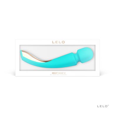 Вібромасажер LELO Smart Wand 2 Medium Ocean Blue SO8099 фото