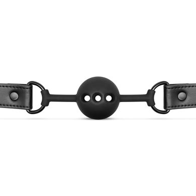 Кляп Bedroom Fantasies Ball Gag Breathable Silicone - Black SO8816 фото