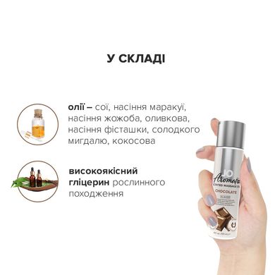 Натуральное массажное масло System JO Aromatix — Massage Oil — Chocolate 120 мл SO6767 фото