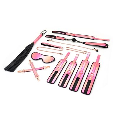 БДСМ-набор Liebe Seele Vivid Sakura 8 Pieces Set, 8 аксессуаров, экокожа на бархатной основе