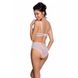 Еротичний комплект з малюнком Passion LOVELIA BIKINI L/XL, white