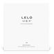 Презервативы LELO HEX Condoms Original 36 Pack, тонкие и суперпрочные