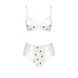 Еротичний комплект з малюнком Passion LOVELIA BIKINI L/XL, white