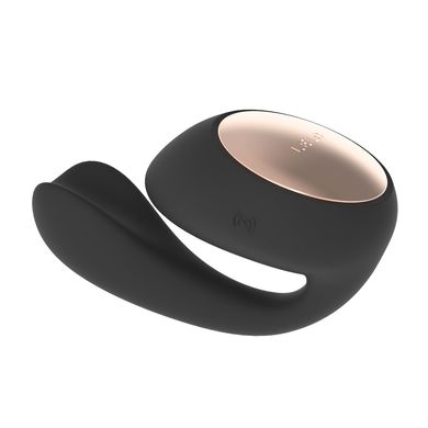 Смарт-вібратор LELO Ida Wave Black, вагінально-кліторальний, технологія WaveMotion, 2 мотори SO8076 фото