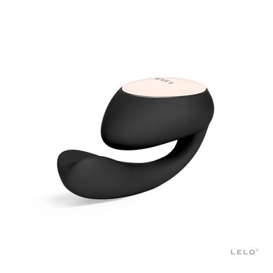 Смарт-вібратор LELO Ida Wave Black, вагінально-кліторальний, технологія WaveMotion, 2 мотори SO8076 фото