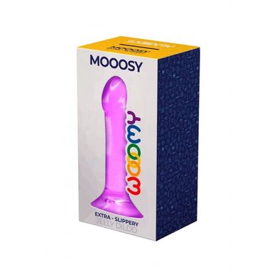 Дилдо Wooomy Mooosy, з присоскою, сумісний з трусиками для страпона, довжина 18 см, діаметр 4,5 см SO7393 фото