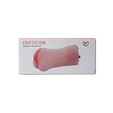Фото 【Двосторонній мастурбатор Men Powerup Eroticism: вагіна та ротик】 артикул 【SO6231】 для покупки у FunLove