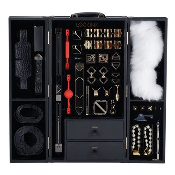 БДСМ-набір LOCKINK All-in-1 BDSM Play Kit - Crocodile Leather