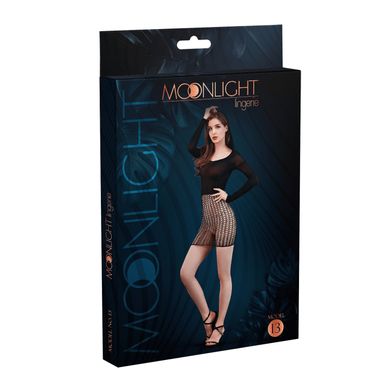 Эротическое платье Moonlight Model 13 XS-L Black, длинный рукав SO8203 фото