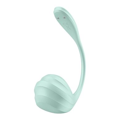 Виброяйце Satisfyer Smooth Petal Connect App Mint