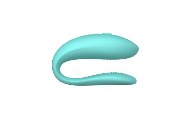 Смарт-вибратор для пар We-Vibe Sync Lite Aqua, 10 виброрежимов, можно совмещать с проникающим сексом SO8767 фото