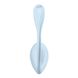 Виброяйцо Satisfyer Smooth Petal Connect App Light Blue