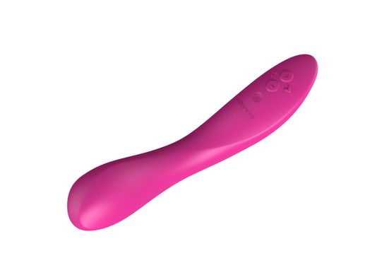 Смарт-вібратор We-Vibe Rave 2 Twisted Pleasure Pink, для точки G та входу в піхву, 2 мотори