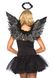Крила чорного ангела Leg Avenue Angel Accessory Kit Black, крила, німб SO8594 фото 2
